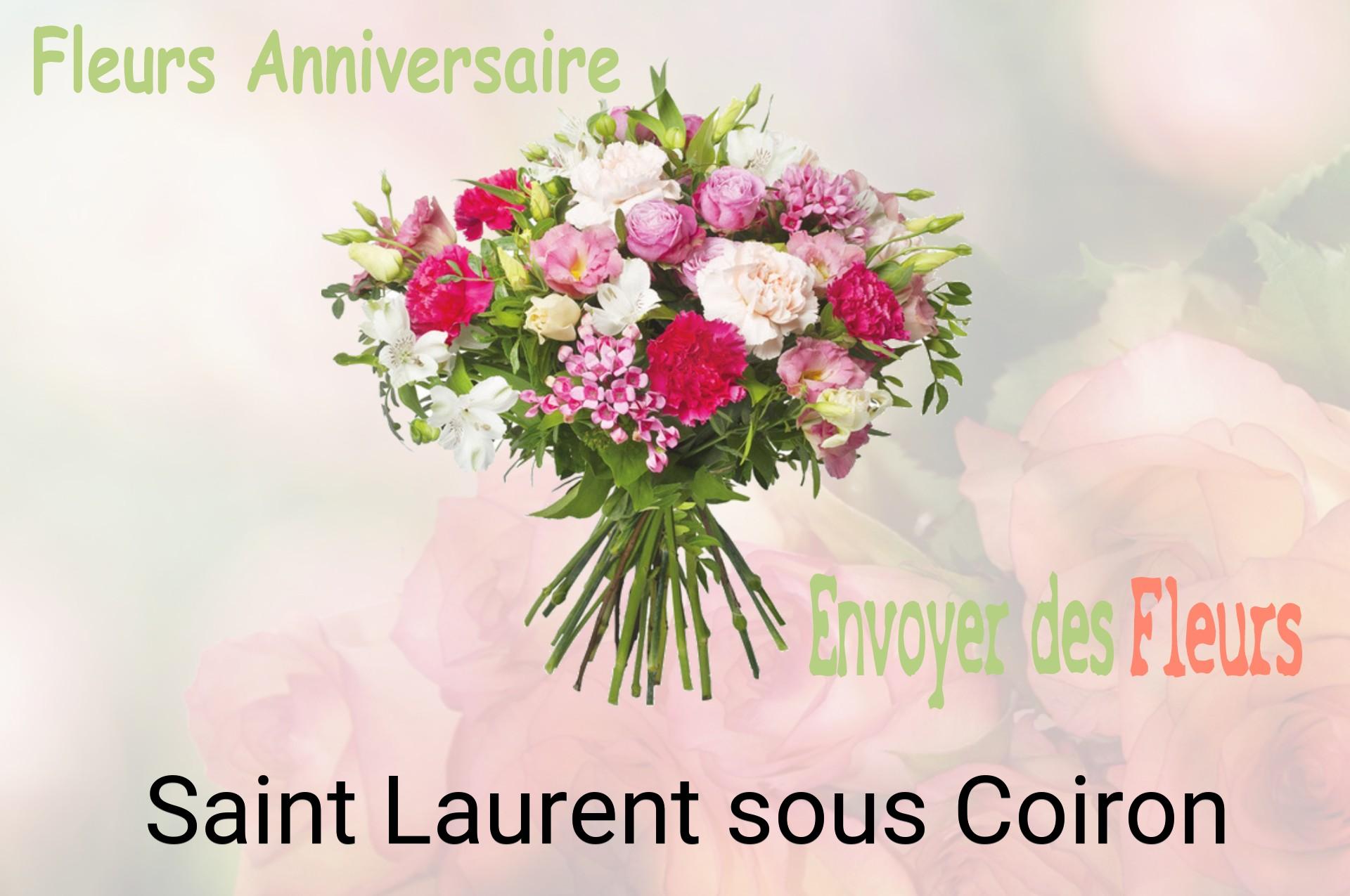 Bouquet de fleurs d’anniversaire livré à Saint-Laurent-sous-Coiron